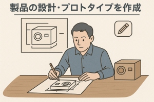 製品の設計プロトタイプを作成