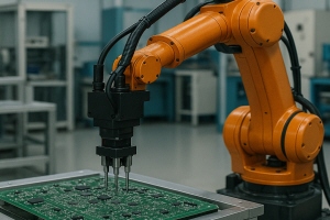 電子部品製造ロボット