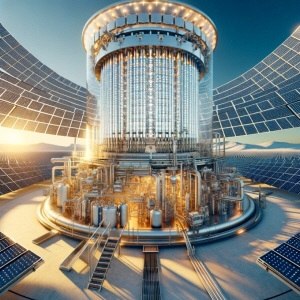 炭酸ガス分解ソーラー集熱反応器