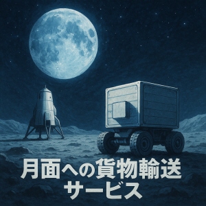 月面への貨物輸送サービス