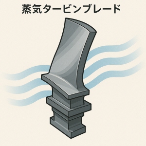 蒸気タービンブレード