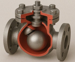 ボールチャッキバルブ