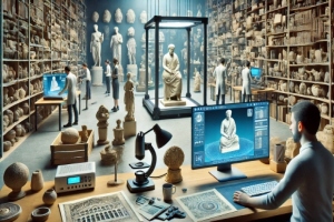 歴史的な遺物の3Dスキャン