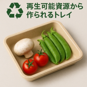自然に優しいトレイ