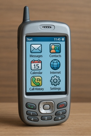 初期のスマートフォン