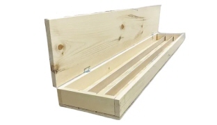 コアボックス木型,抜き方向が一方向,パイプ内径中子