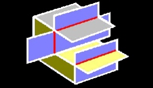 面を延長,交差で稜線出し,面カット角出し