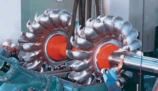 水力機械,発電用タービン