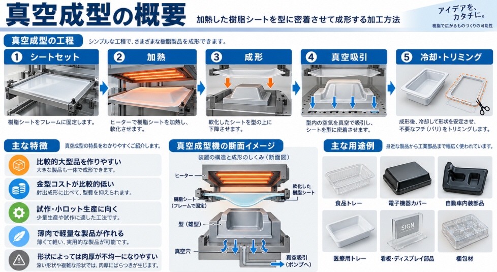 真空成型の概要