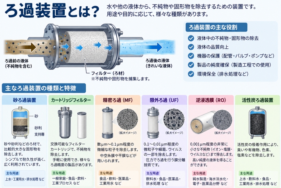 ろ過装置とは