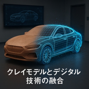 クレイモデルとデジタル技術の融合
