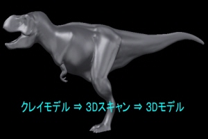 恐竜モデルイメージ