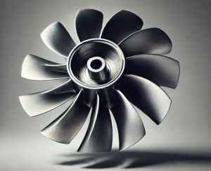 インペラの現物CTスキャニング