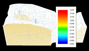 ノイズ点を除去