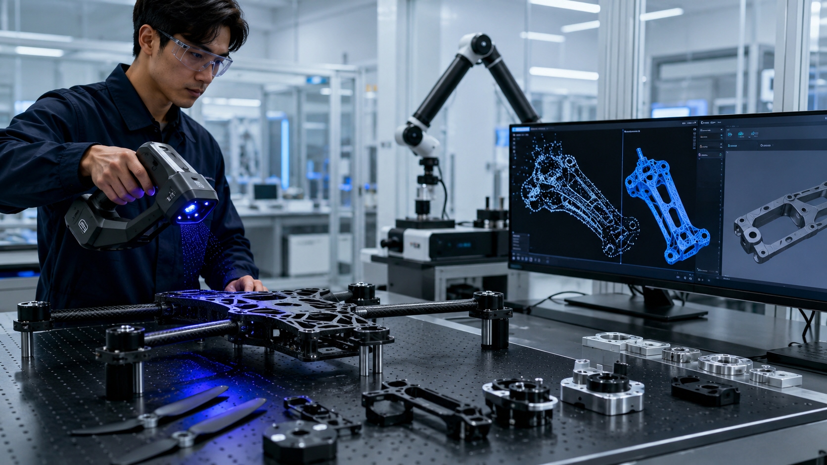 ドロン部品データ採取