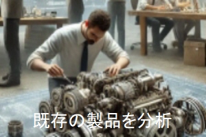 既存の製品を分析