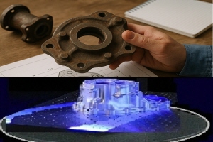実物から3D CADモデル