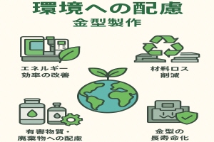 環境への配慮金型製作