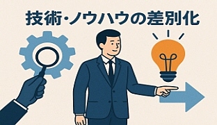 製品差別化,技術・ﾉｳﾊｳ差別化