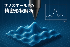 ナノスケールでの精密形状解析