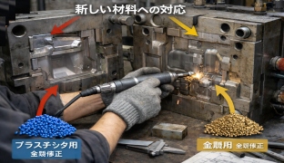 新しい材料への対応