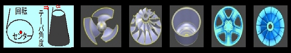 CADモデリング回転