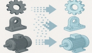 既存の部品ﾃﾞｼﾞﾀﾙ複製