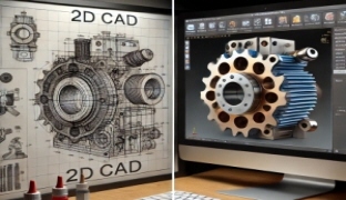 2D CADと3D CAD