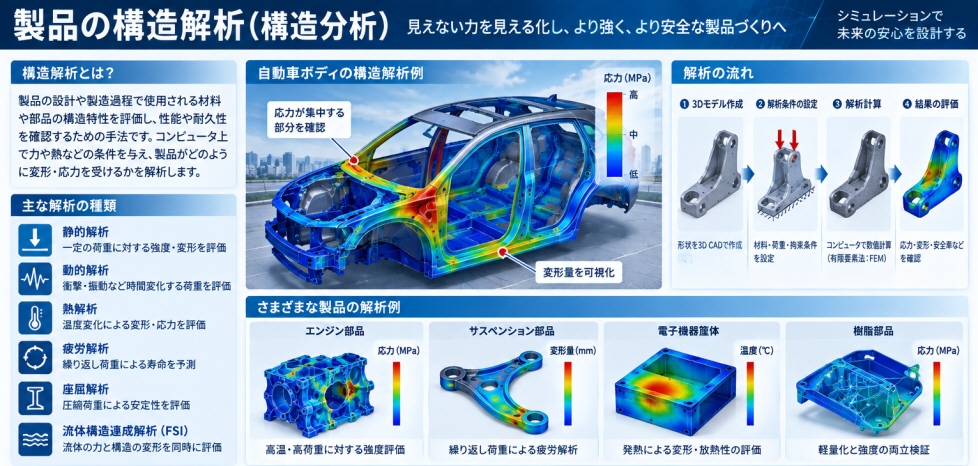 製品の構造解析