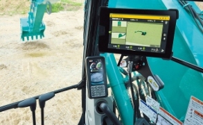 最新のICT技術搭載重機,