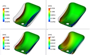 反り・変形解析
