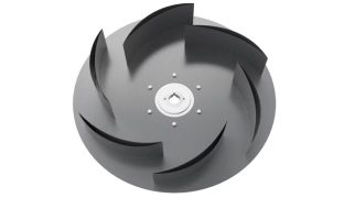 ポンプの標準的な設計のｲﾝﾍﾟﾗ羽根車