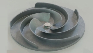 流量と圧力の制御が容易なｲﾝﾍﾟﾗ羽根車