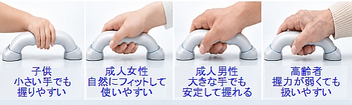 適度な太さと長さ