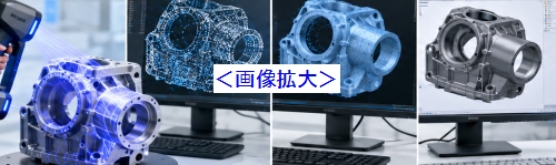 製品開発における3Dスキャン測定