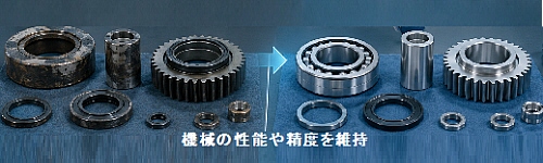 機械の性能や精度を維持