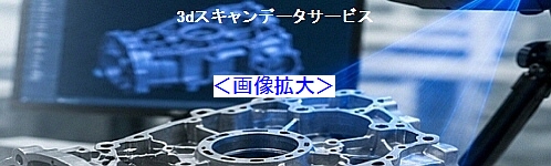 3Dスキャンサービス|現物形状をデジタル化